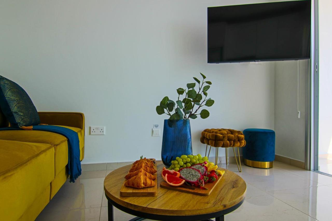 Apartamento Phaedrus Living: Seaview Gold Flat Lighthouse 48 Paphos Exterior foto